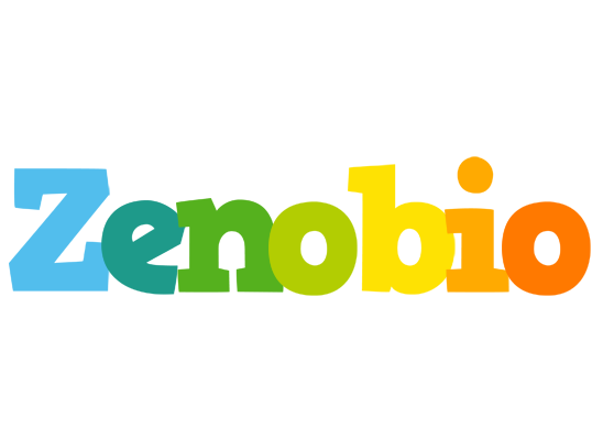 Zenobio rainbows logo