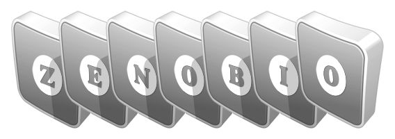 Zenobio silver logo