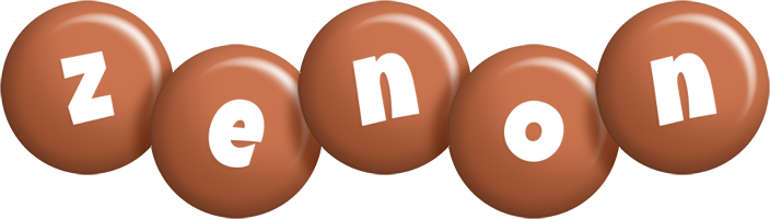 Zenon candy-brown logo