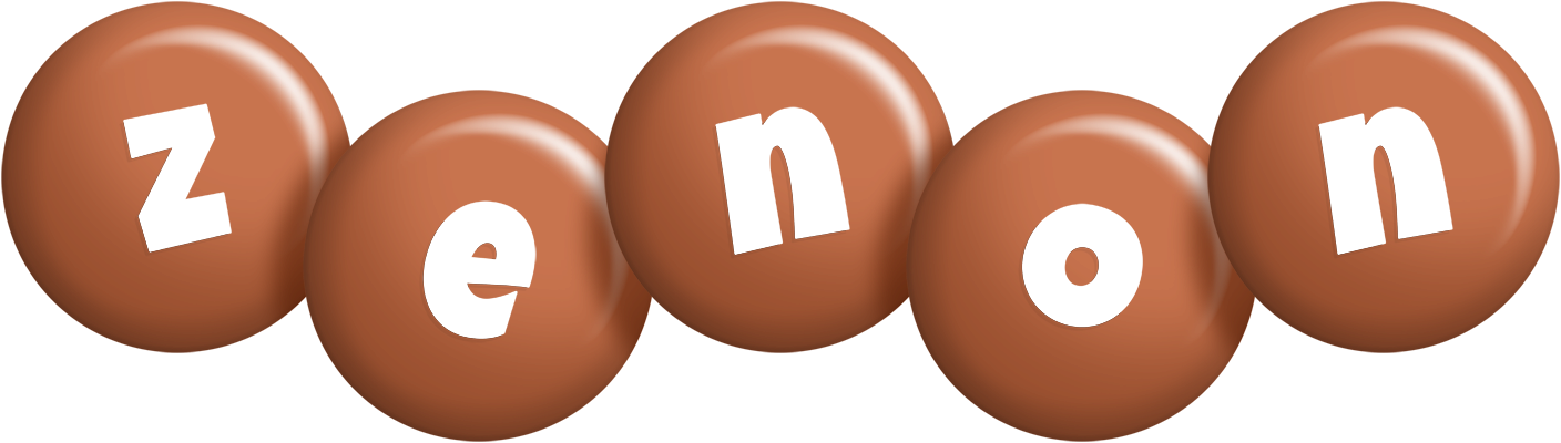 Zenon candy-brown logo