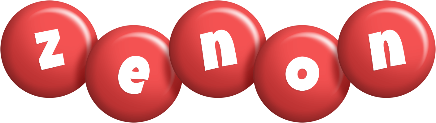 Zenon candy-red logo