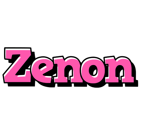 Zenon girlish logo