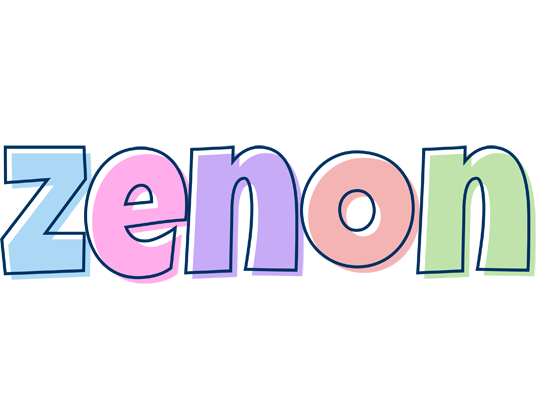 Zenon pastel logo