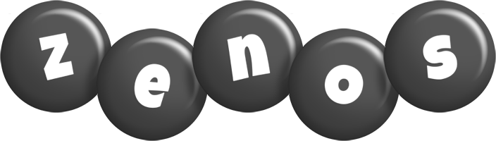 Zenos candy-black logo
