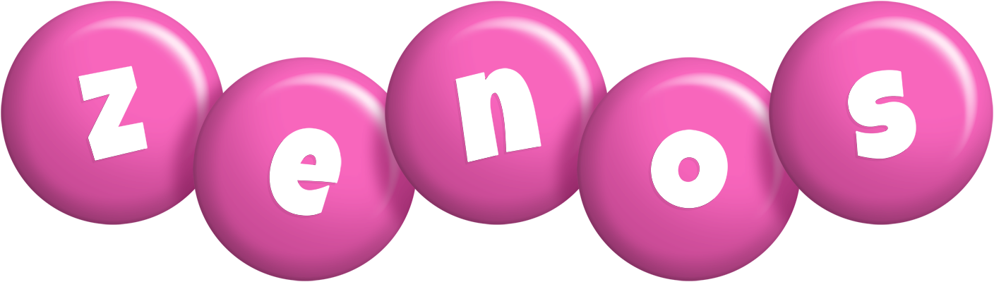 Zenos candy-pink logo