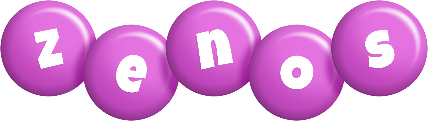 Zenos candy-purple logo
