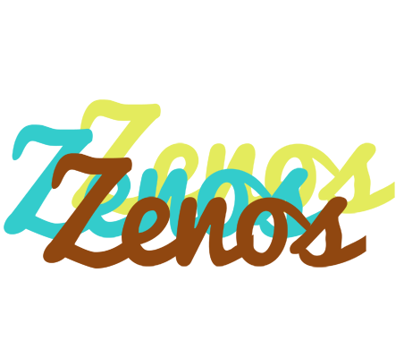 Zenos cupcake logo