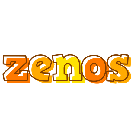 Zenos desert logo