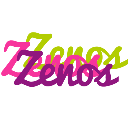 Zenos flowers logo