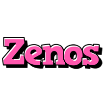 Zenos girlish logo