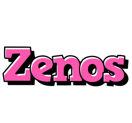 Zenos girlish logo