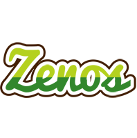Zenos golfing logo