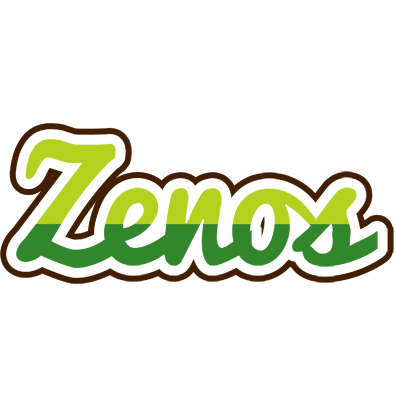 Zenos golfing logo