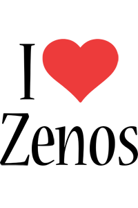Zenos i-love logo