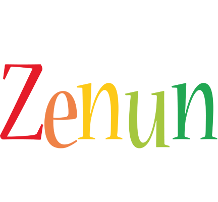 Zenun birthday logo