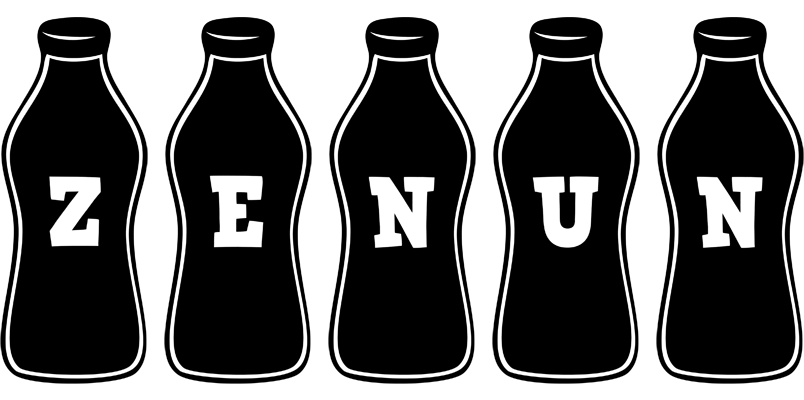 Zenun bottle logo
