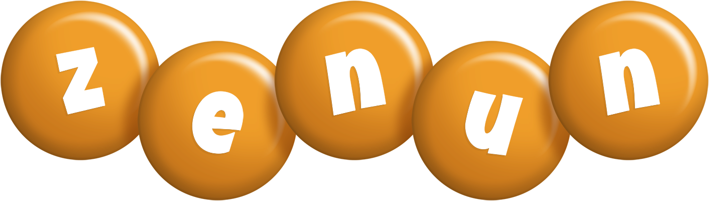 Zenun candy-orange logo