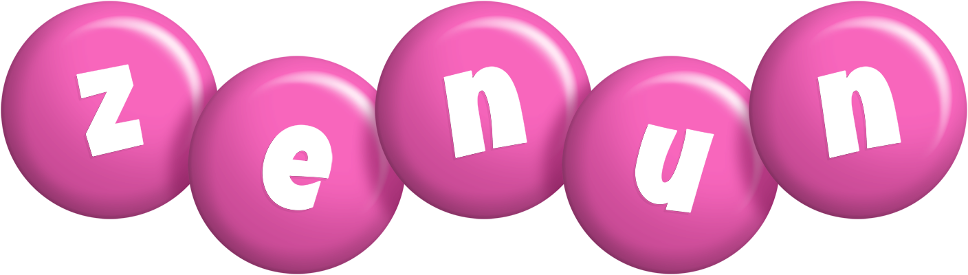 Zenun candy-pink logo