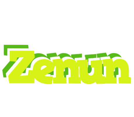 Zenun citrus logo
