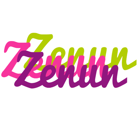 Zenun flowers logo