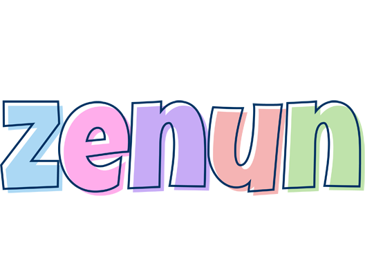 Zenun pastel logo