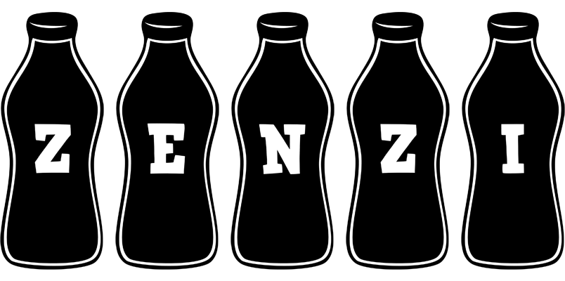Zenzi bottle logo