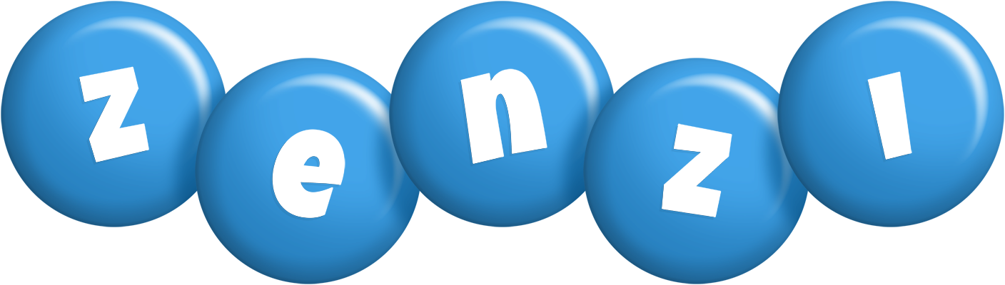 Zenzi candy-blue logo