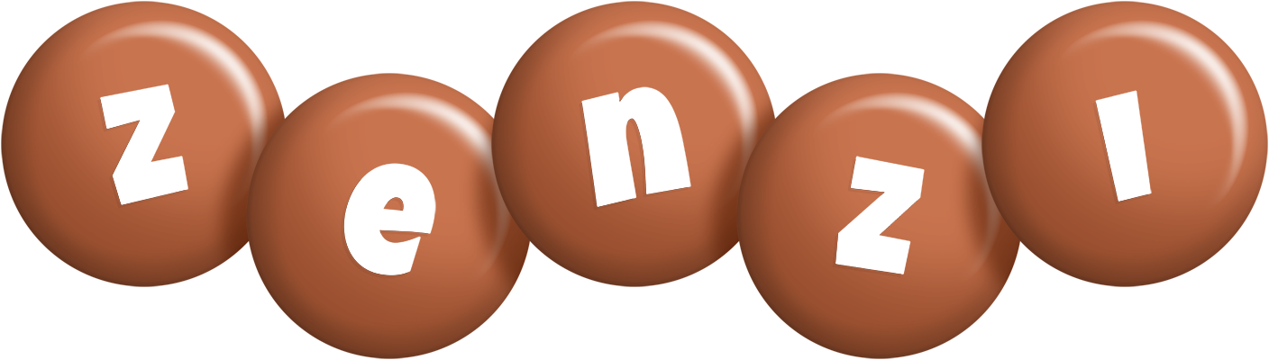 Zenzi candy-brown logo