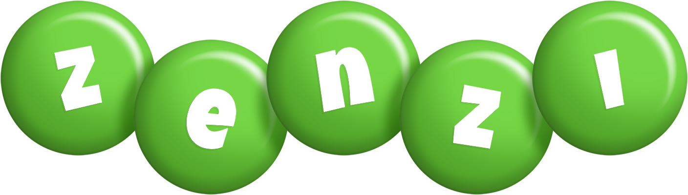 Zenzi candy-green logo