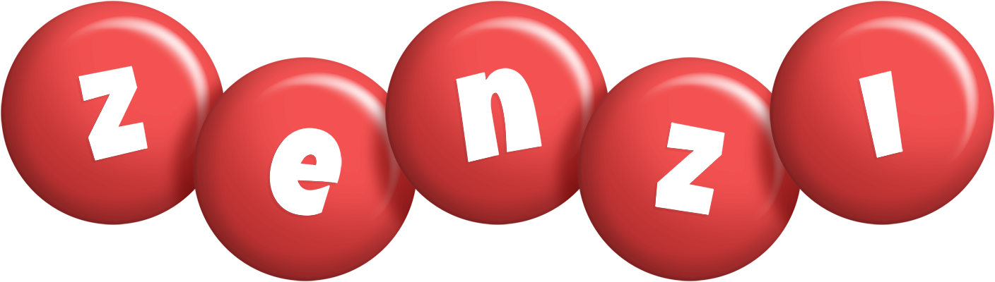 Zenzi candy-red logo