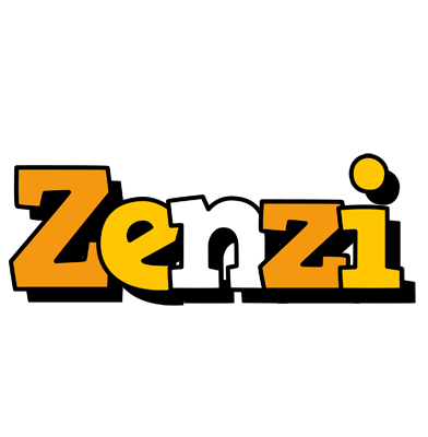 Zenzi cartoon logo