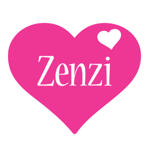 Zenzi love-heart logo