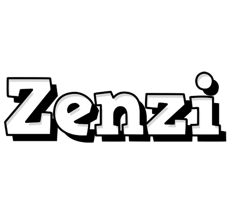Zenzi snowing logo