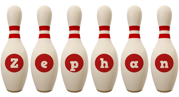 Zephan bowling-pin logo