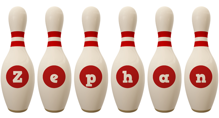 Zephan bowling-pin logo