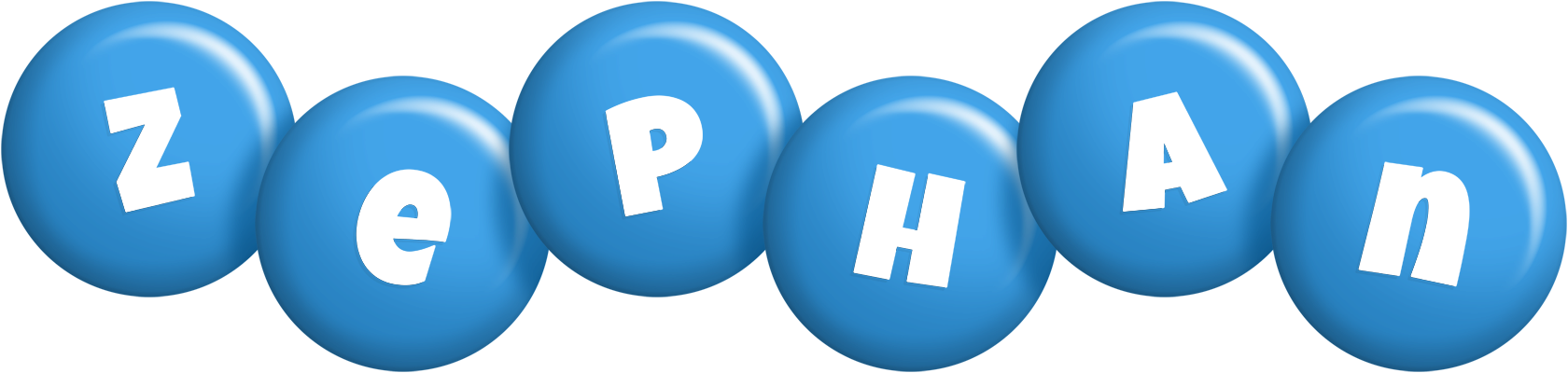 Zephan candy-blue logo