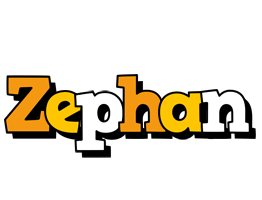 Zephan cartoon logo