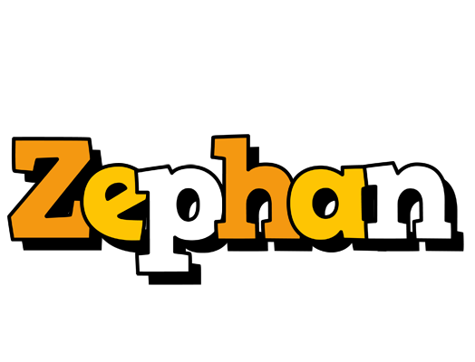 Zephan cartoon logo