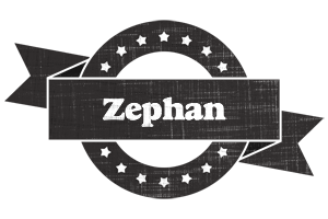 Zephan grunge logo