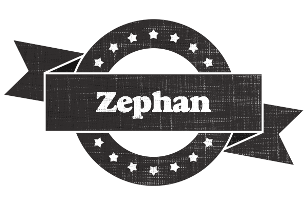 Zephan grunge logo