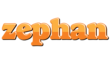 Zephan orange logo