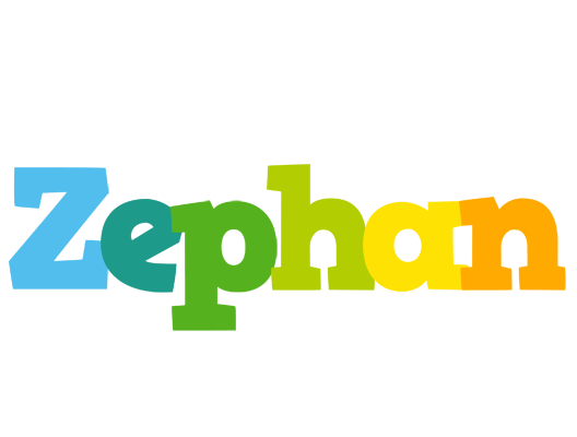Zephan rainbows logo