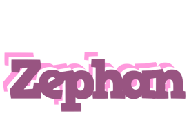 Zephan relaxing logo