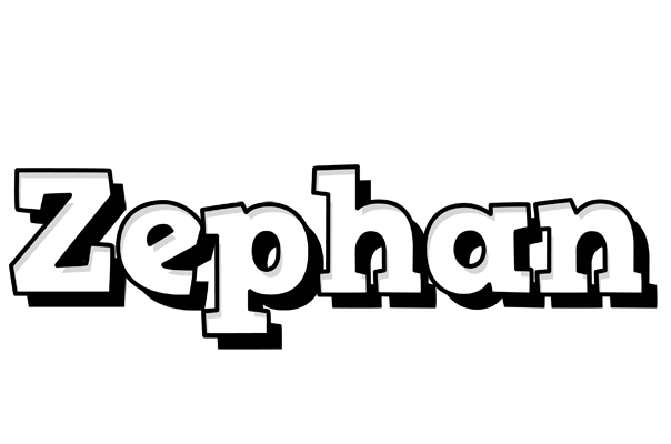 Zephan snowing logo