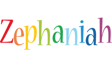 Zephaniah birthday logo