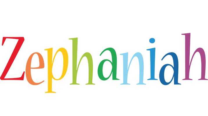 Zephaniah birthday logo