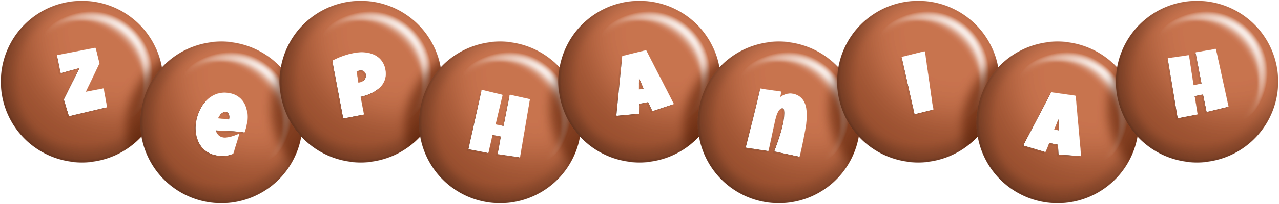 Zephaniah candy-brown logo