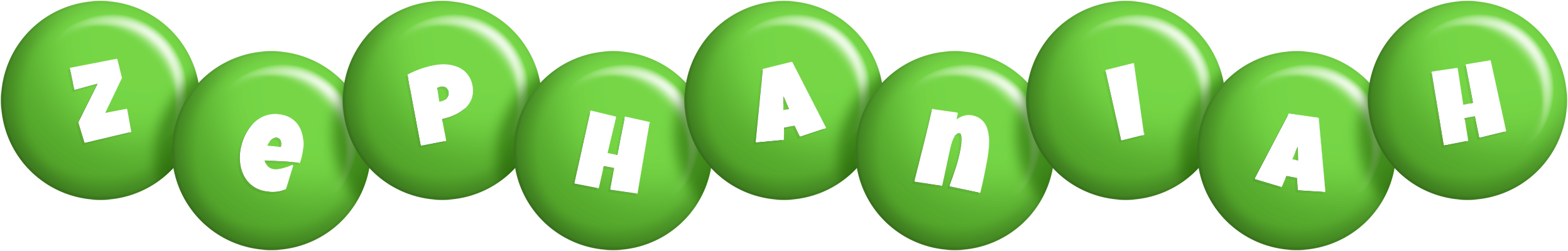 Zephaniah candy-green logo