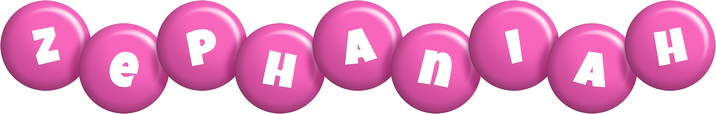 Zephaniah candy-pink logo