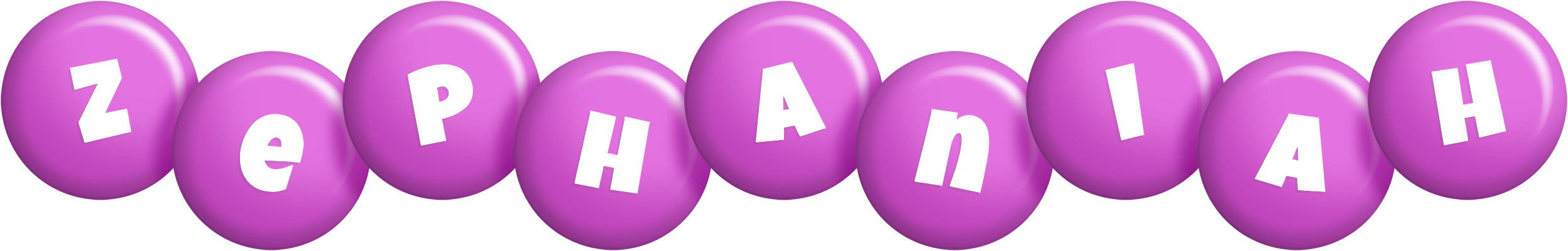 Zephaniah candy-purple logo